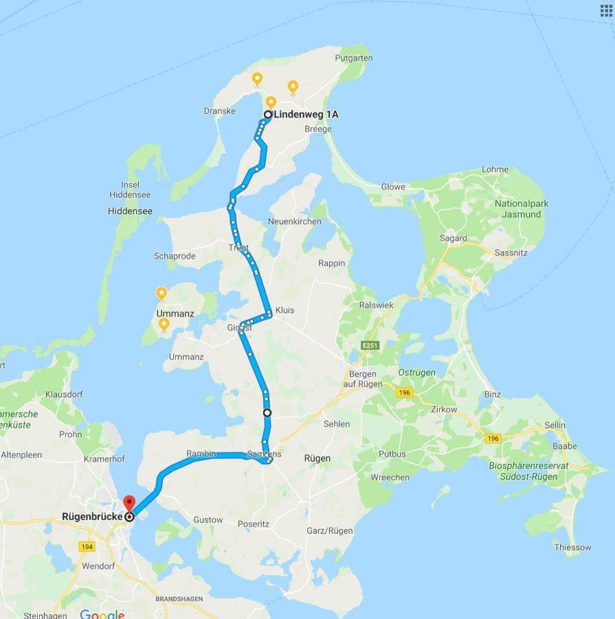 Ostseesonne Wiek auf Rügen المظهر الخارجي الصورة